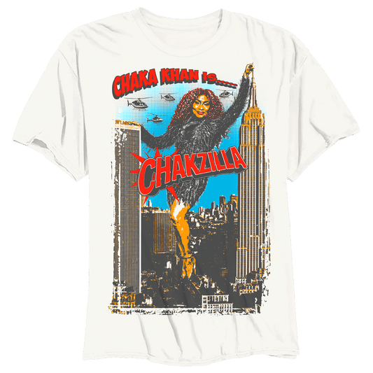 CHAKA KHAN IS CHAKZILLA T-SHIRT
