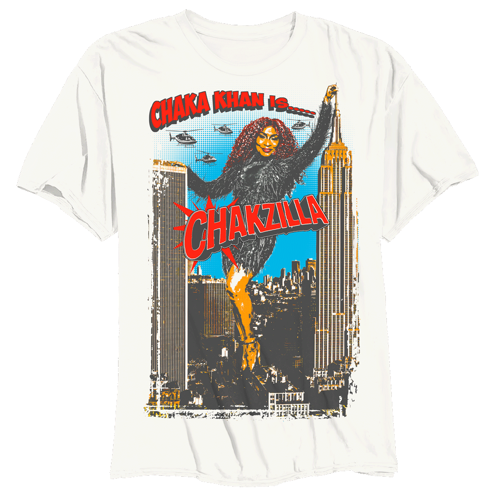 CHAKA KHAN: TEE OFF BUNDLE + SIGNED A4 PRINT