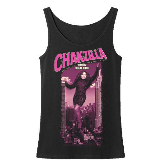CHAKA KHAN CHAKZILLA STARRING WOMENS TANK TOP