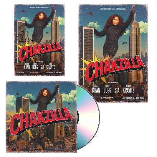 CHAKA KHAN: STARTER ROAR BUNDLE + SIGNED A4 PRINT