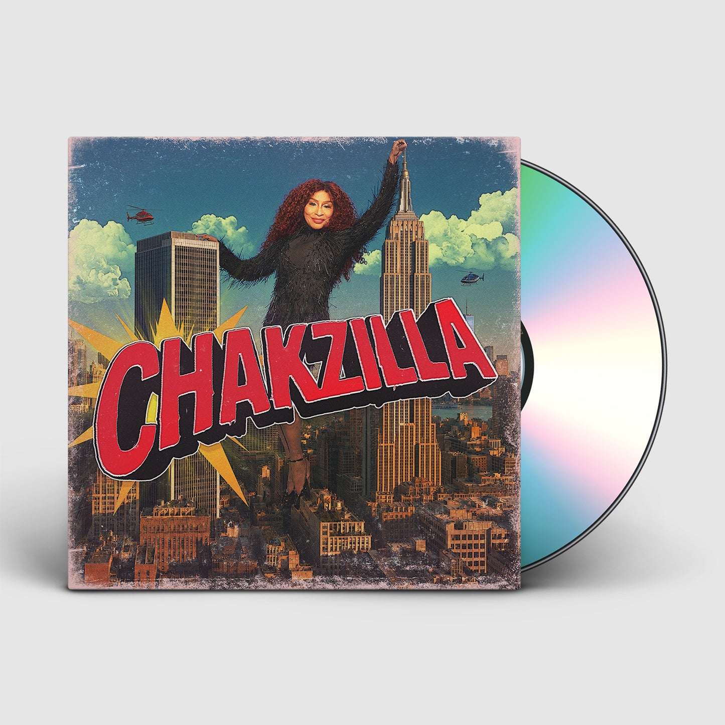 CHAKA KHAN - CHAKZILLA CD + SIGNED A4 PRINT